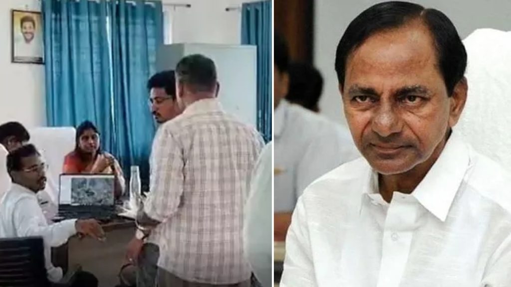 KCR Farmhouse Lands : ఎర్రవల్లిలోని కేసీఆర్ ఫాంహౌస్‌కు రెవెన్యూ అధికారులు..