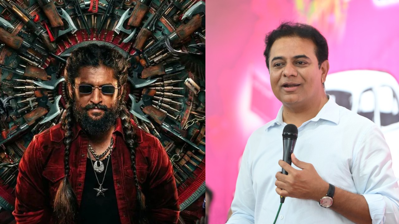 KTR : ‘ప్యారడైజ్’ సినిమాపై కేటీఆర్ రివ్యూ.. సందర్భం వస్తే గడ్డిపోచలు కూడా గడ్డపారలుగా మారుతాయి అంటూ..