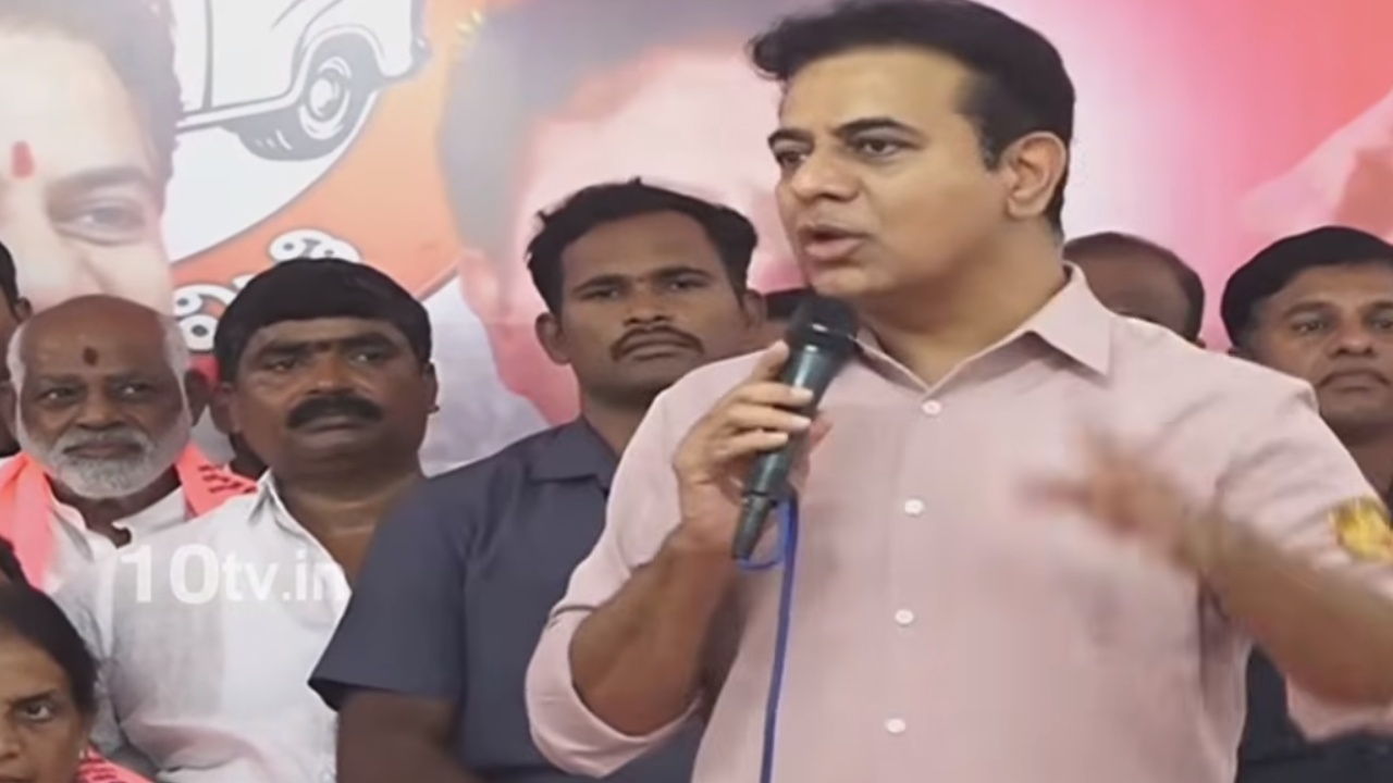 KTR : రెండేళ్లలో మళ్లీ కేసీఆర్ ప్రభుత్వం వస్తుంది.. అందరి లెక్కలు తేల్చుతాం.. కేటీఆర్ స్ట్రాంగ్ వార్నింగ్