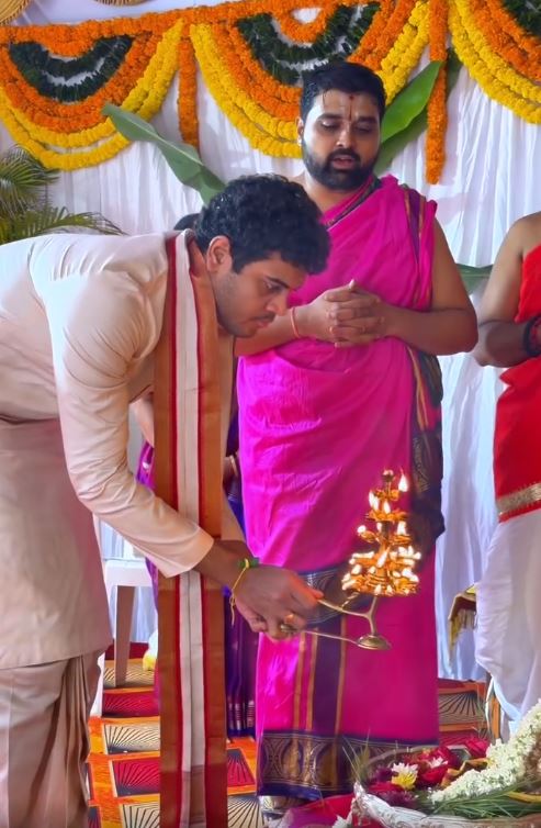 KCR Grand Son Himanshu Rao Vinayaka Chavithi Celebrations