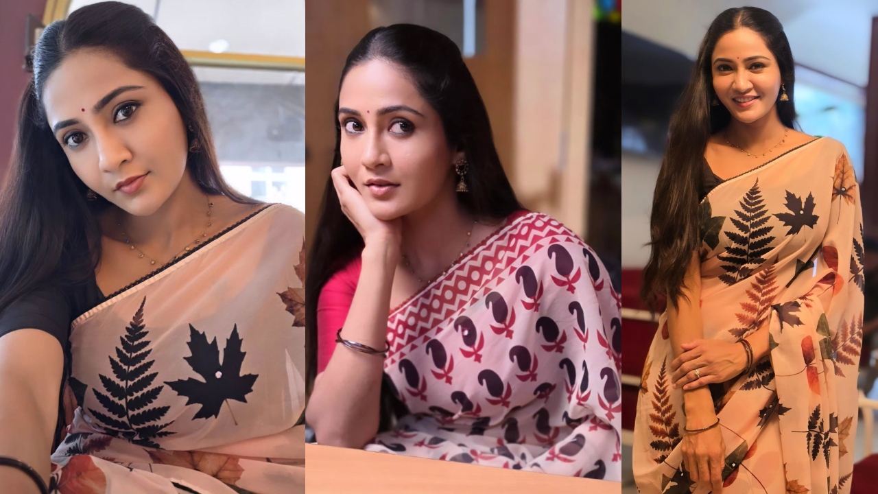 Gayathri Simhadri : చీర‌క‌ట్టులో క్యూట్‌గా కార్తీక దీపం సీరియ‌ల్ న‌టి.. గాయ‌త్రి సింహాద్రి ఫోటోలు వైర‌ల్..