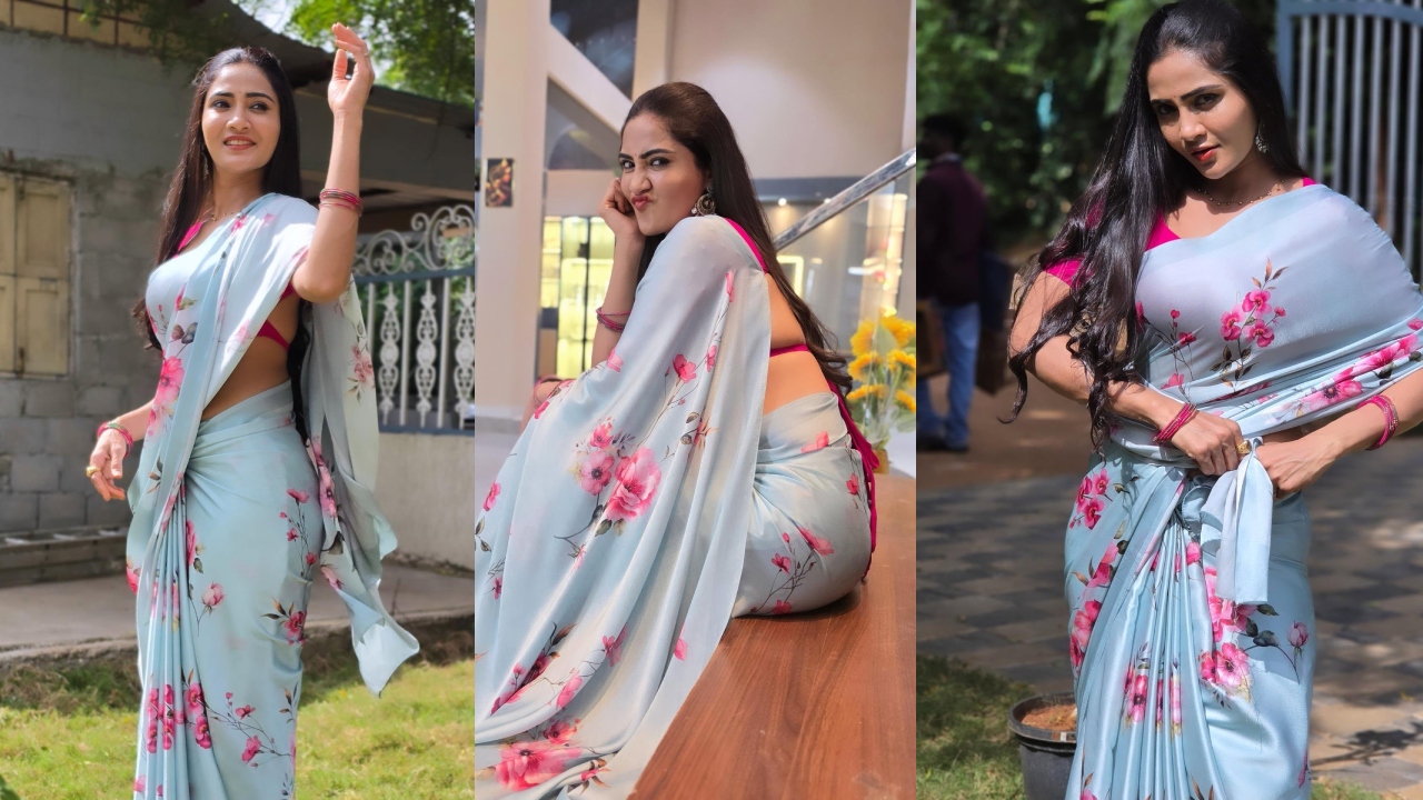Gayathri Simhadri : చీర‌క‌ట్టులో ముద్ద‌గా కార్తీక దీపం న‌టి.. గాయ‌త్రి సింహాద్రి క్యూట్ ఫోటోలు..