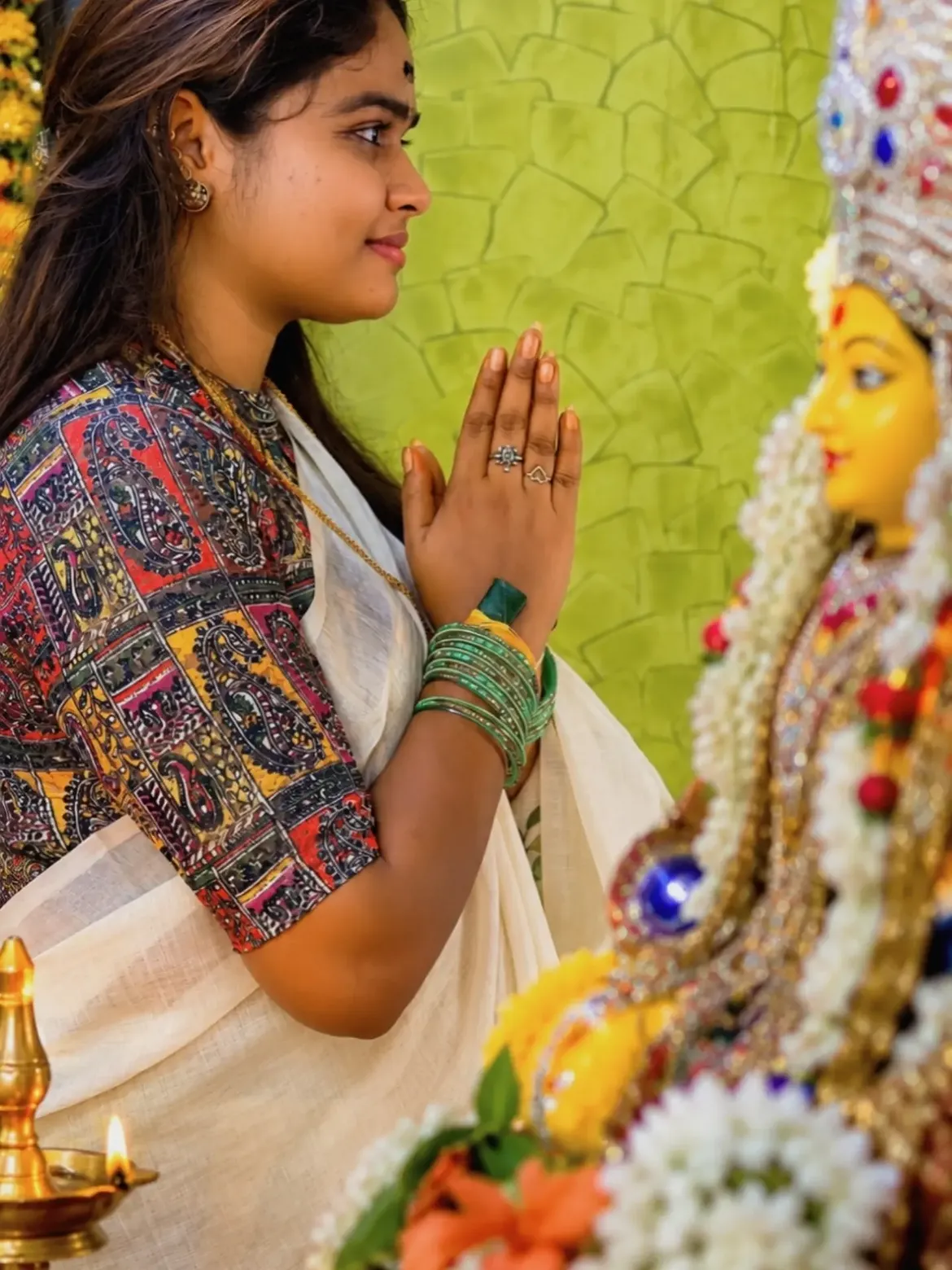 Kiraak RP Wife Lakshmi Prasanna Varalakshmi Vratham Photos