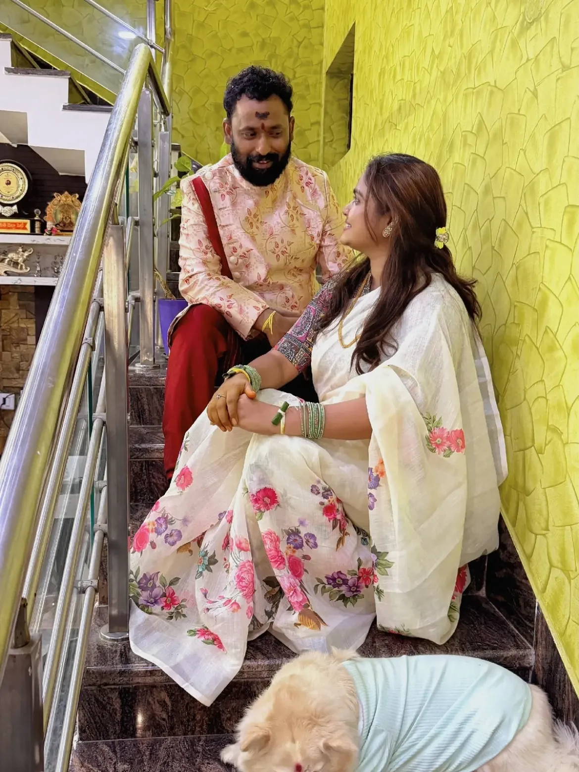 Kiraak RP Wife Lakshmi Prasanna Varalakshmi Vratham Photos