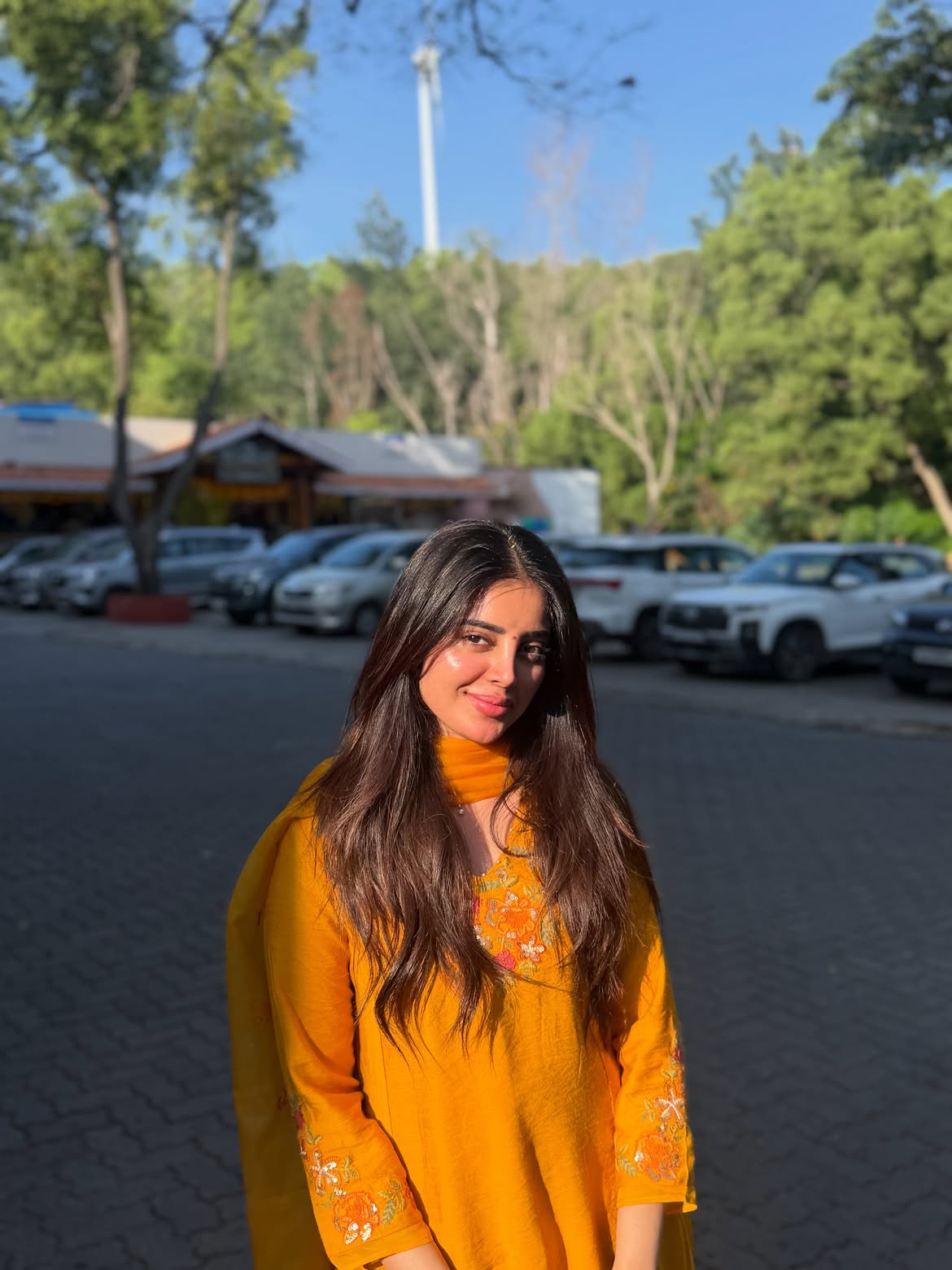 Kushitha Kallapu Visits Tirumala Temple