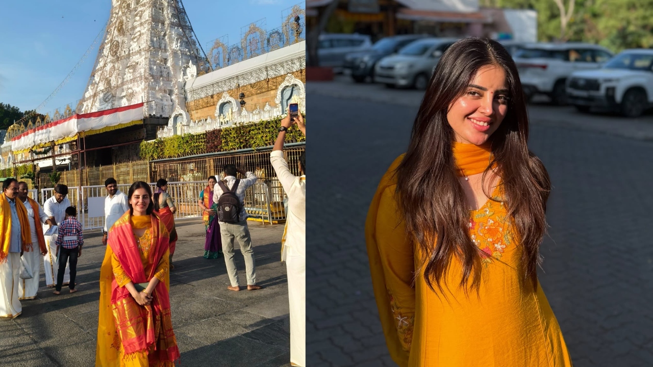 Kushitha Kallapu : తిరుమలలో నటి కుషిత కళ్లపు.. ఫొటోలు..