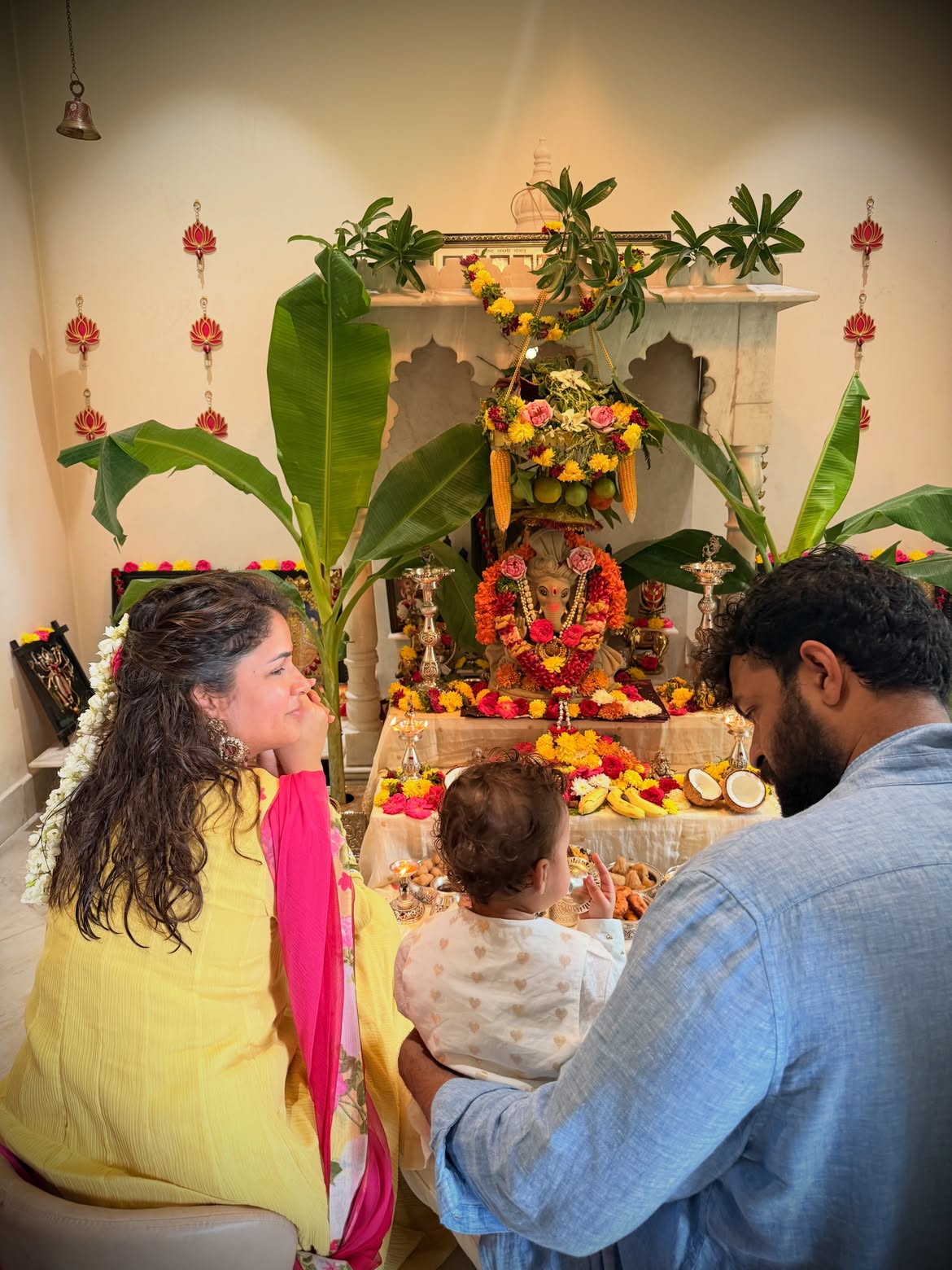 Varun Tej Lavanya Tripathi Vinayaka Chavithi Celebrations