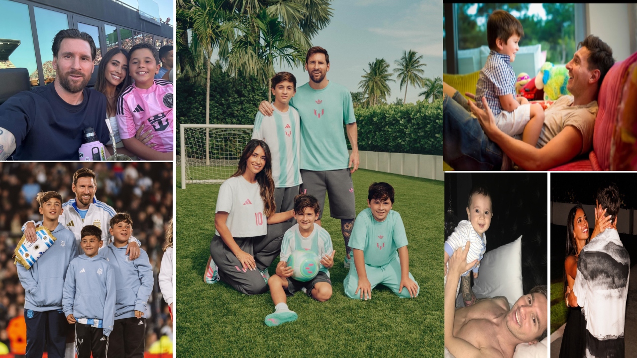 Lionel Messi : ఫ్యామిలీతో మెస్సీ.. రేర్ ఫోటోలు వైర‌ల్‌..