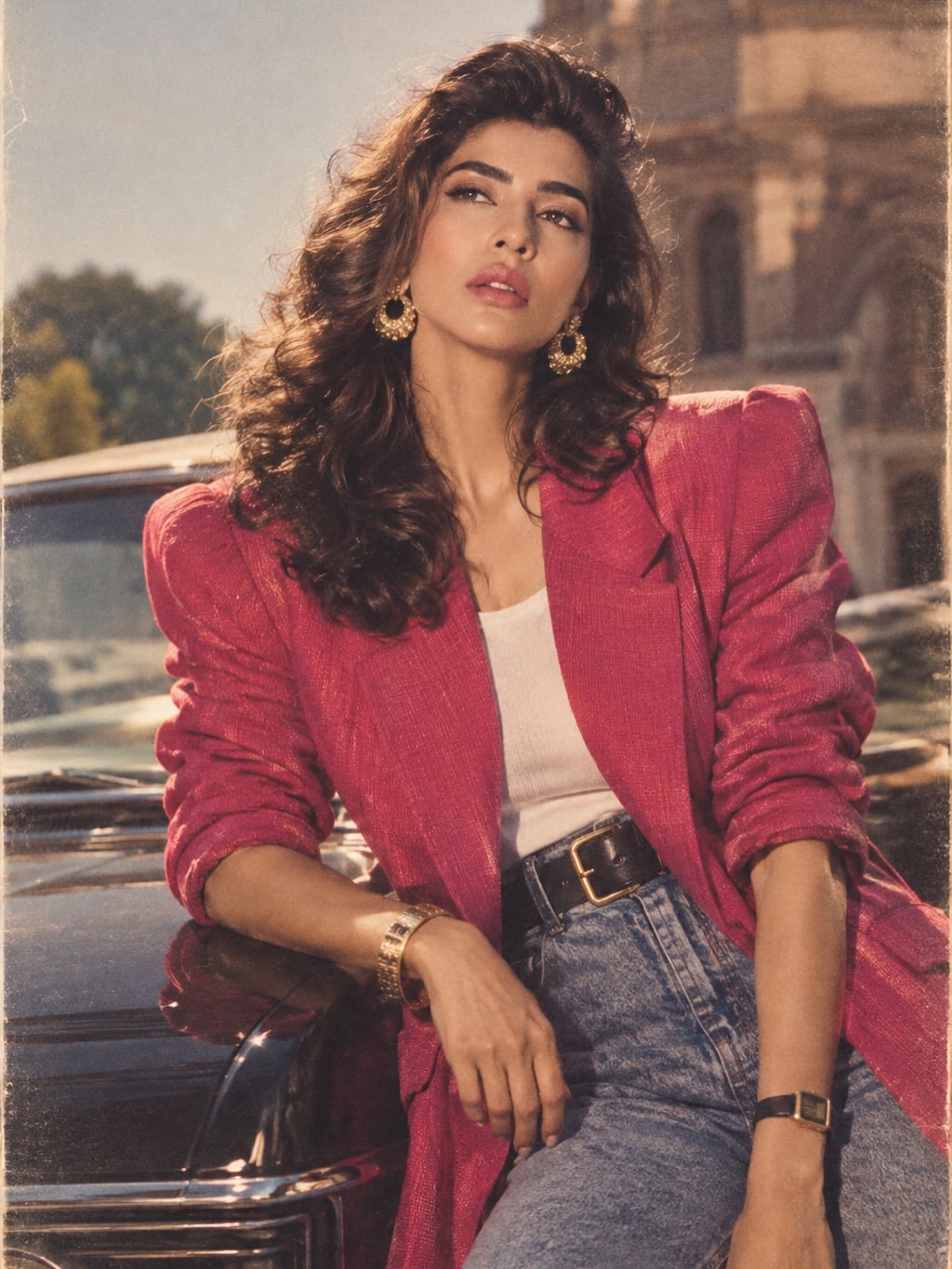 Manchu Lakshmi Shares 80s Looks Photos