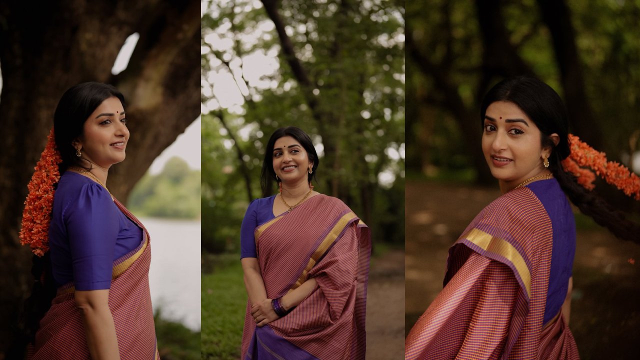 Meera Jasmine : గుడుంబా శంకర్ హీరోయిన్ మీరా జాస్మిన్ గుర్తుందా..? ఇప్పుడెలా ఉందో చూశారా..? చీరలో లేటెస్ట్ ఫొటోలు..