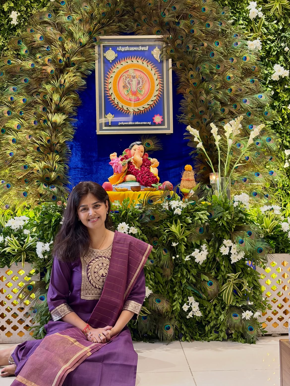 Monaal Gajjar Vinayaka Chavithi Celebrations