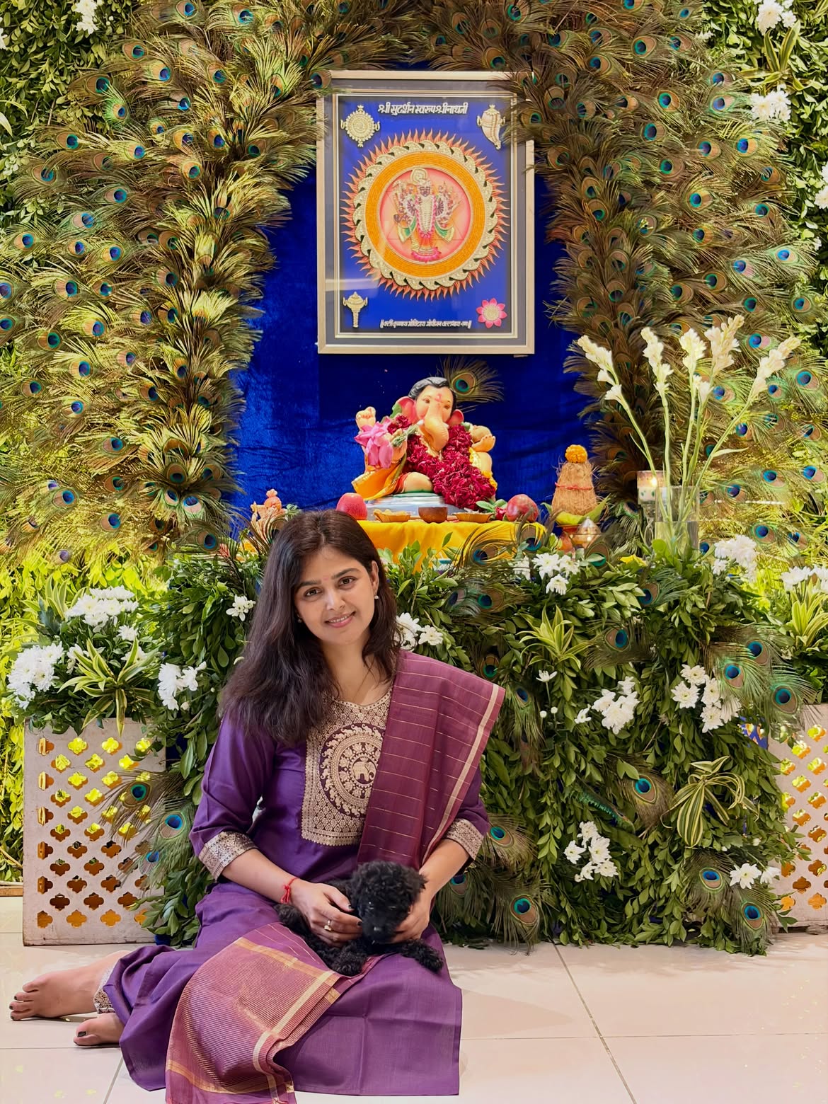 Monaal Gajjar Vinayaka Chavithi Celebrations
