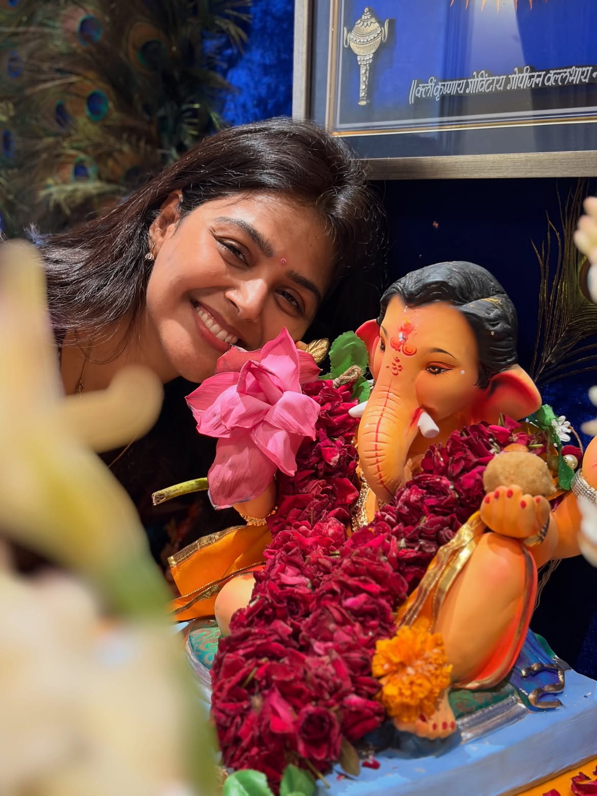 Monaal Gajjar Vinayaka Chavithi Celebrations