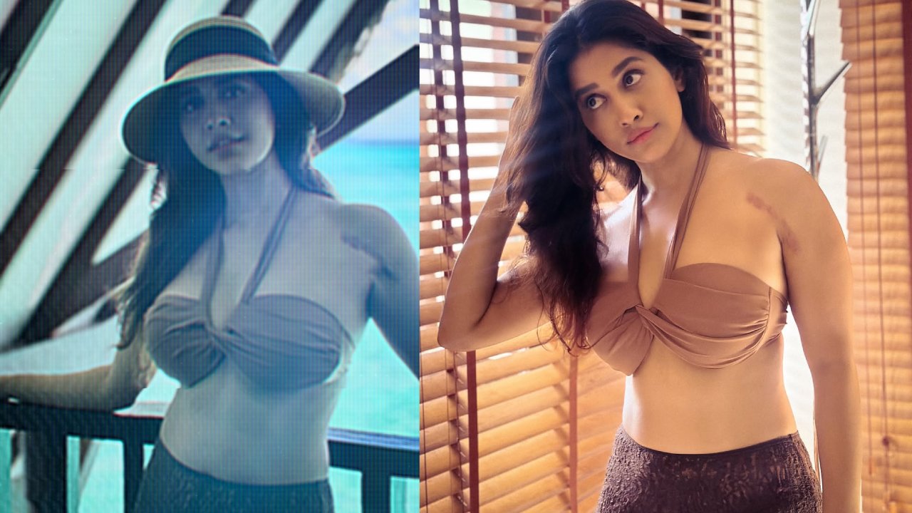 Nabha Natesh : బీచ్ వెకేషన్ ఎంజాయ్ చేస్తున్న హీరోయిన్.. నభా నటేష్ ఫొటోలు..