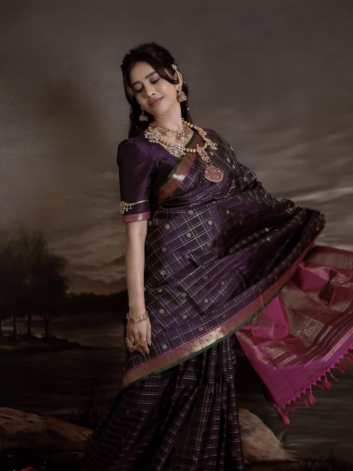 Nabha Natesh Traditional Looks