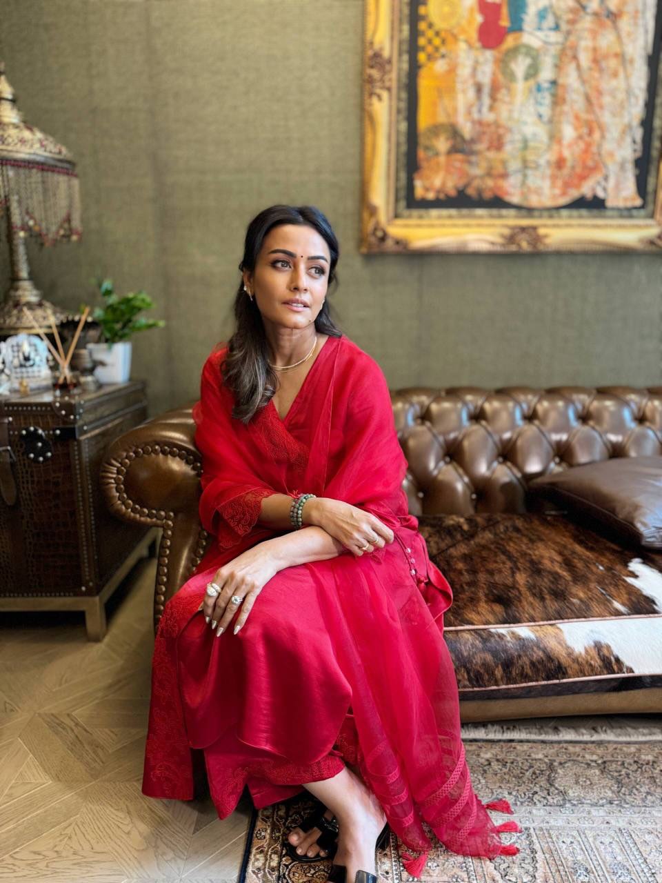 Mahesh Babu Wife Namrata Shirodkar Vinayaka Chavithi Special Photos