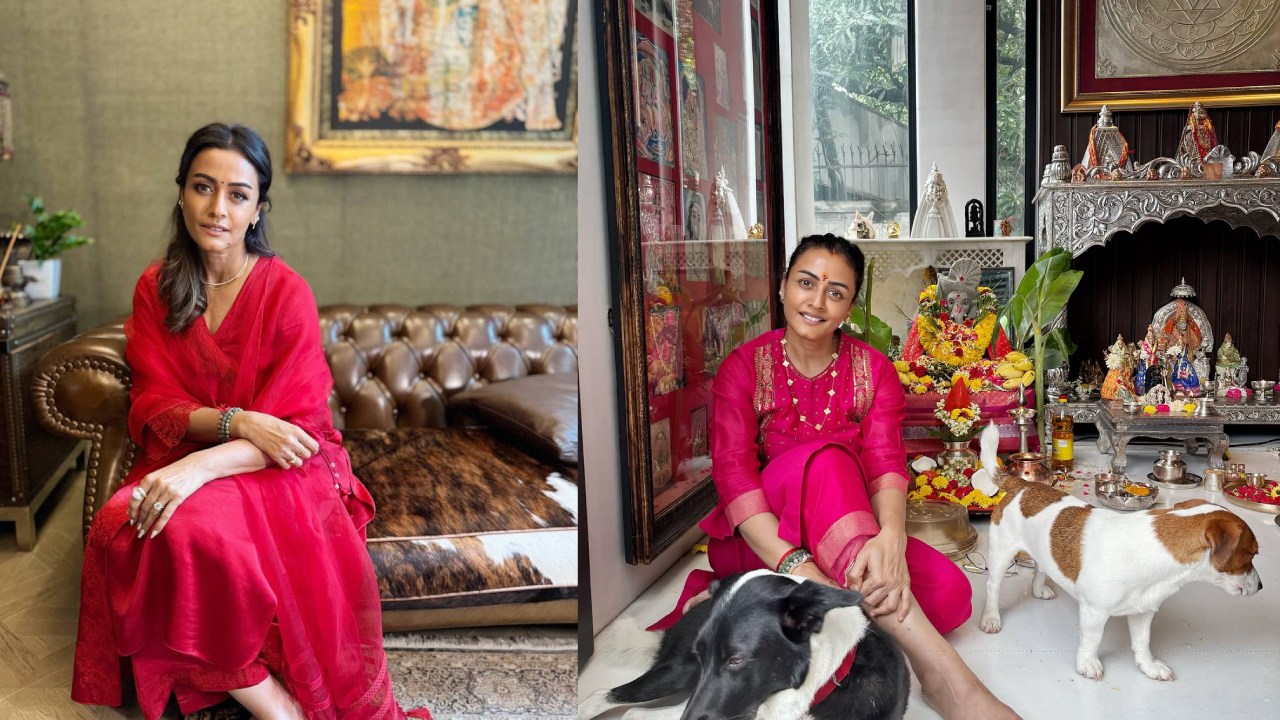 Namrata Shirodkar : వినాయక చవితి స్పెషల్.. మహేష్ బాబు భార్య నమ్రత శిరోద్కర్ ఫొటోలు..