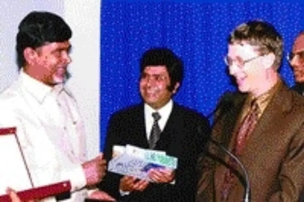Nara Chandrababu Naidu Shares Old Photos with Bill Gates