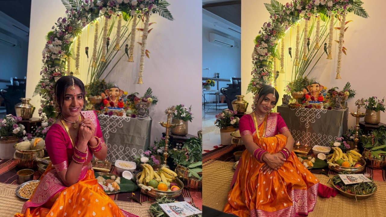Nayani Pavani : బిగ్ బాస్ నయని పావని వినాయక చవితి సెలబ్రేషన్స్.. ఫోటోలు వైరల్..