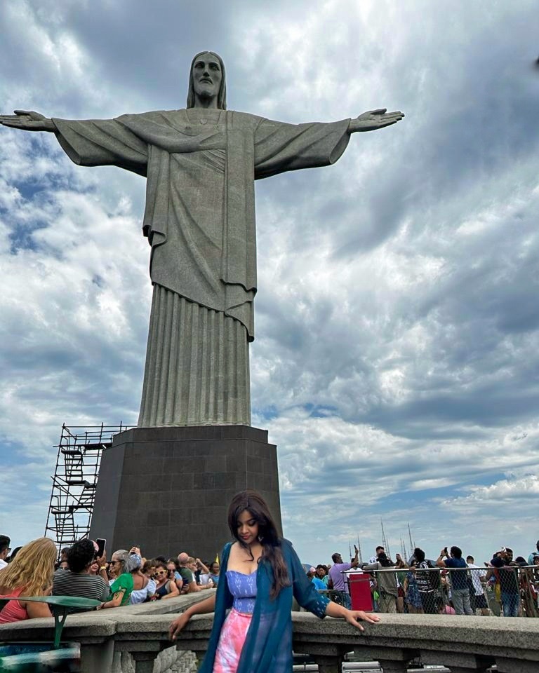 Nitya Shetty Enjoying Vacation in Brazil