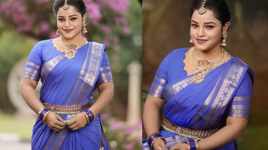 Jabardasth Pavithra : వినాయకచవితి స్పెషల్.. ట్రెడిషినల్ లుక్స్ లో జబర్దస్త్ పవిత్ర..
