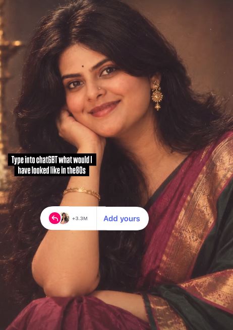 Pavithra Puri Special 80s AI Photos