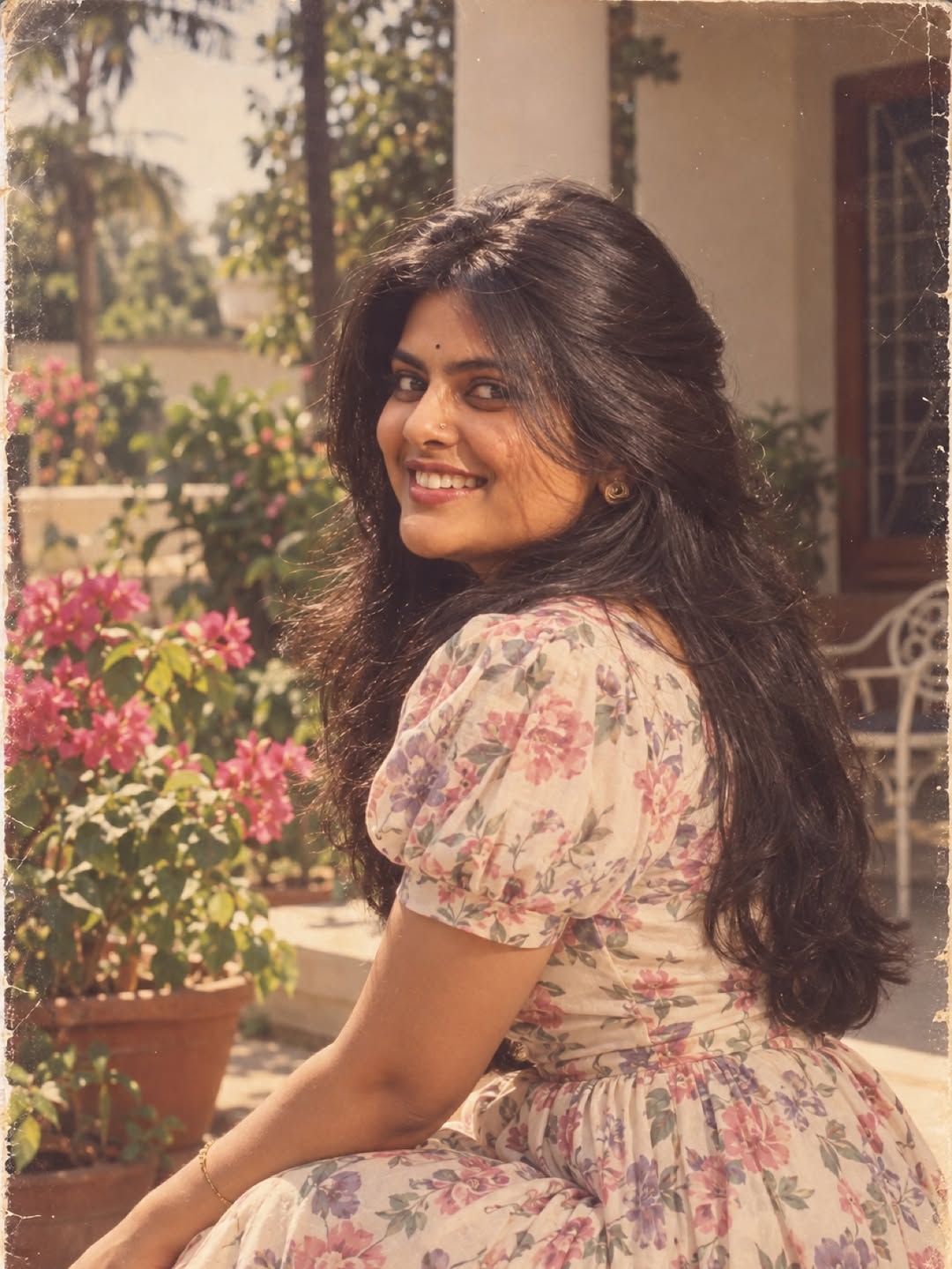 Pavithra Puri Special 80s AI Photos