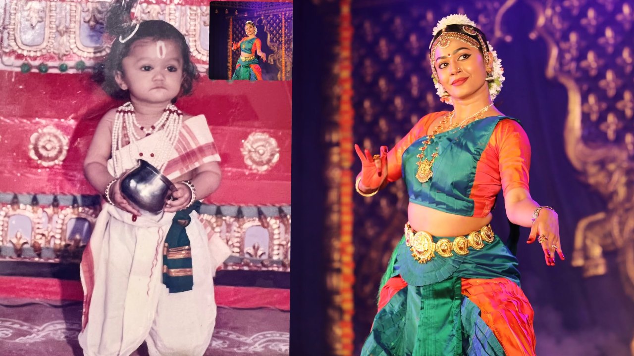 Payal Radhakrishna : కృష్ణాష్టమి స్పెషల్.. చిన్నప్పుడు కృష్ణుడుగా.. పెద్దయ్యాక రాధగా.. ఫోటోలు షేర్ చేసిన హీరోయిన్..
