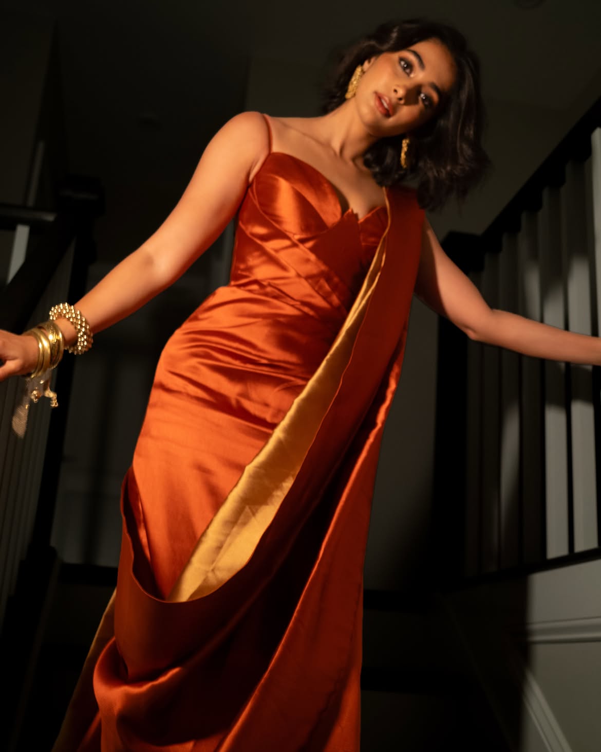 Pooja Hegde Stylish Looks in Saree