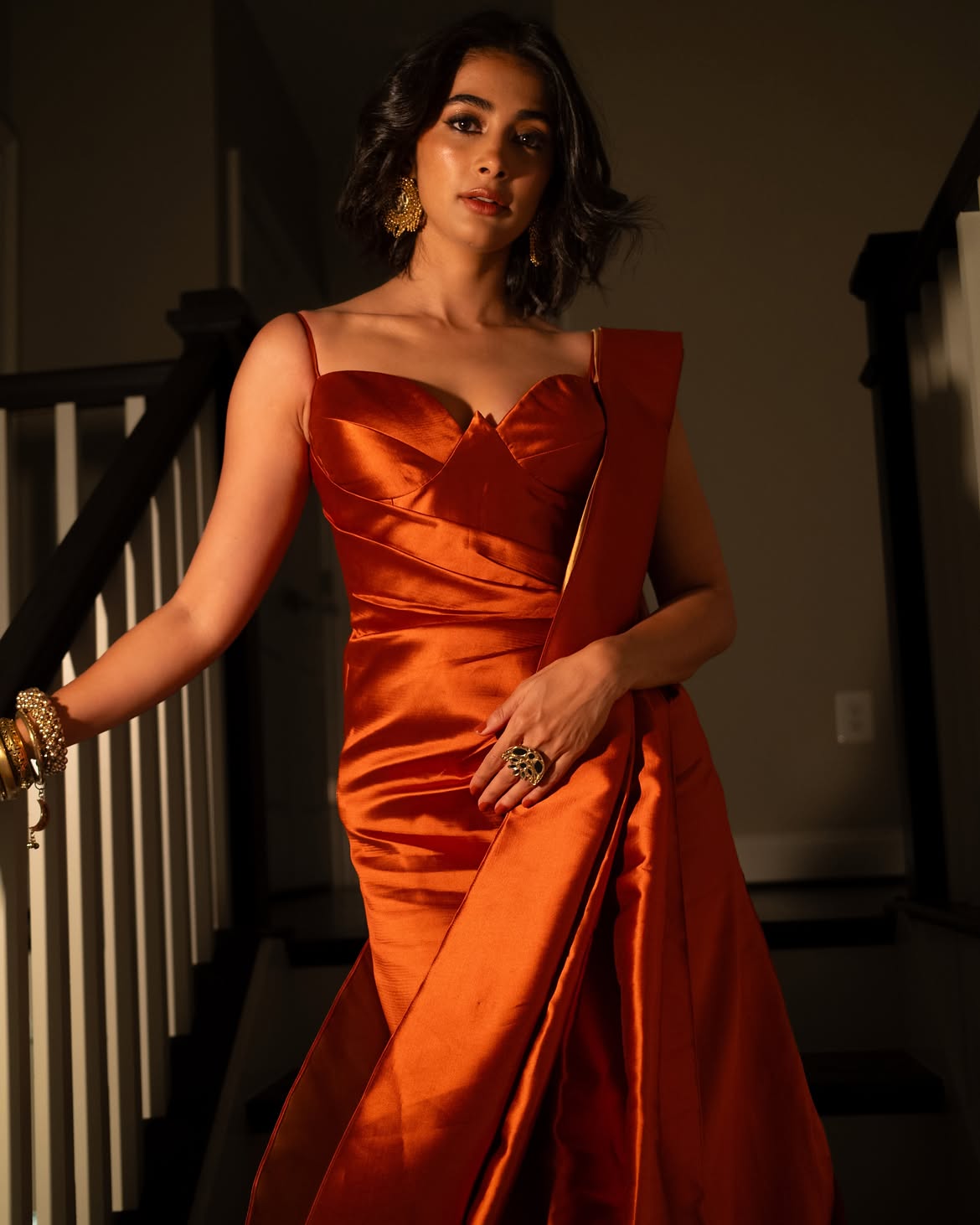 Pooja Hegde Stylish Looks in Saree