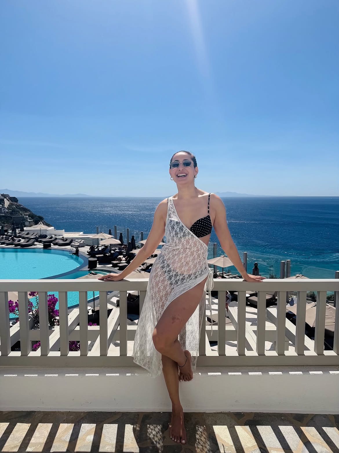 Pragya Jaiswal Enjoying Vacation in Greece