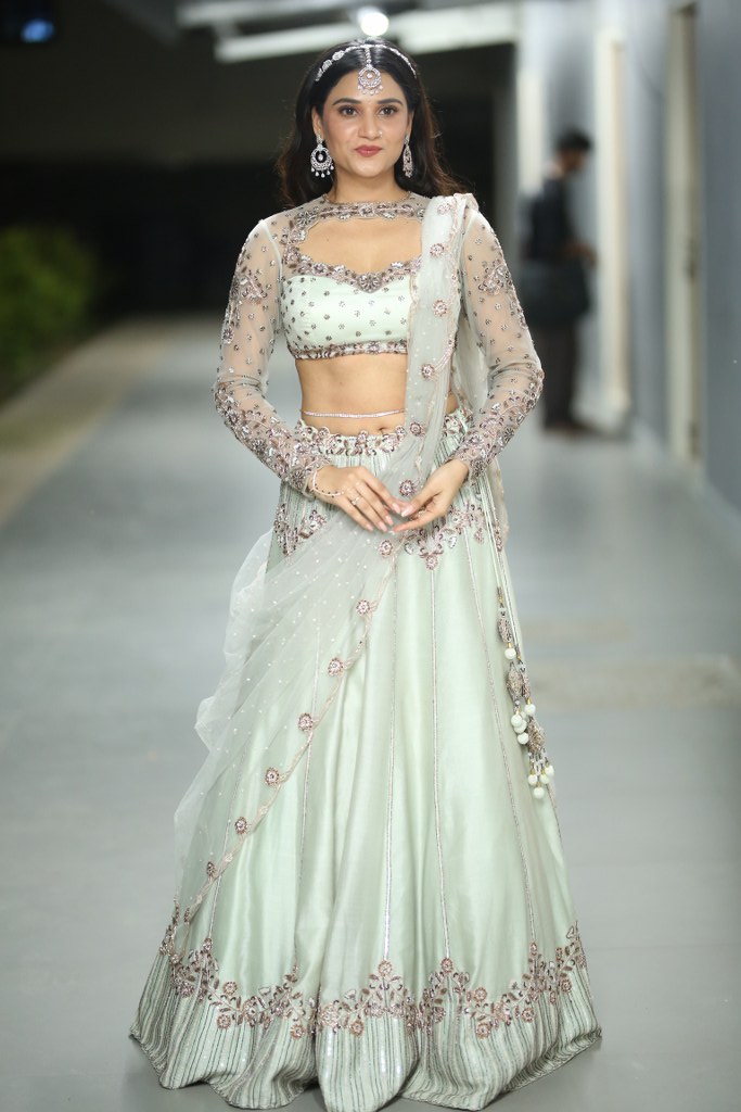 Prisha Singh Shines at Rambha Urvasi Menaka Pre Release Event