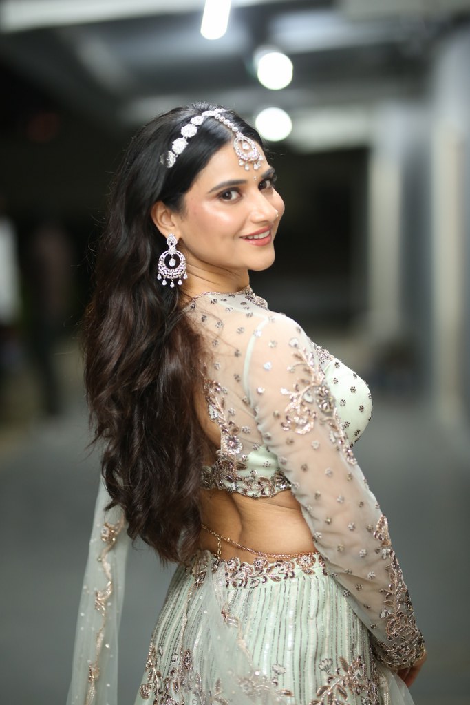 Prisha Singh Shines at Rambha Urvasi Menaka Pre Release Event