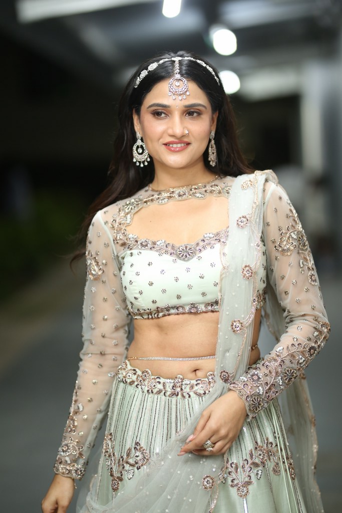 Prisha Singh Shines at Rambha Urvasi Menaka Pre Release Event