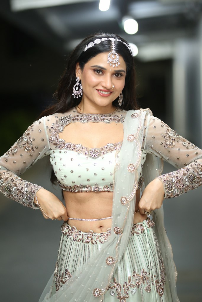 Prisha Singh Shines at Rambha Urvasi Menaka Pre Release Event