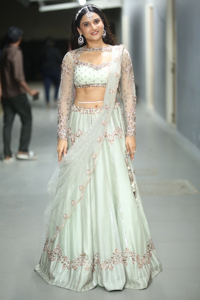 Prisha Singh Shines at Rambha Urvasi Menaka Pre Release Event