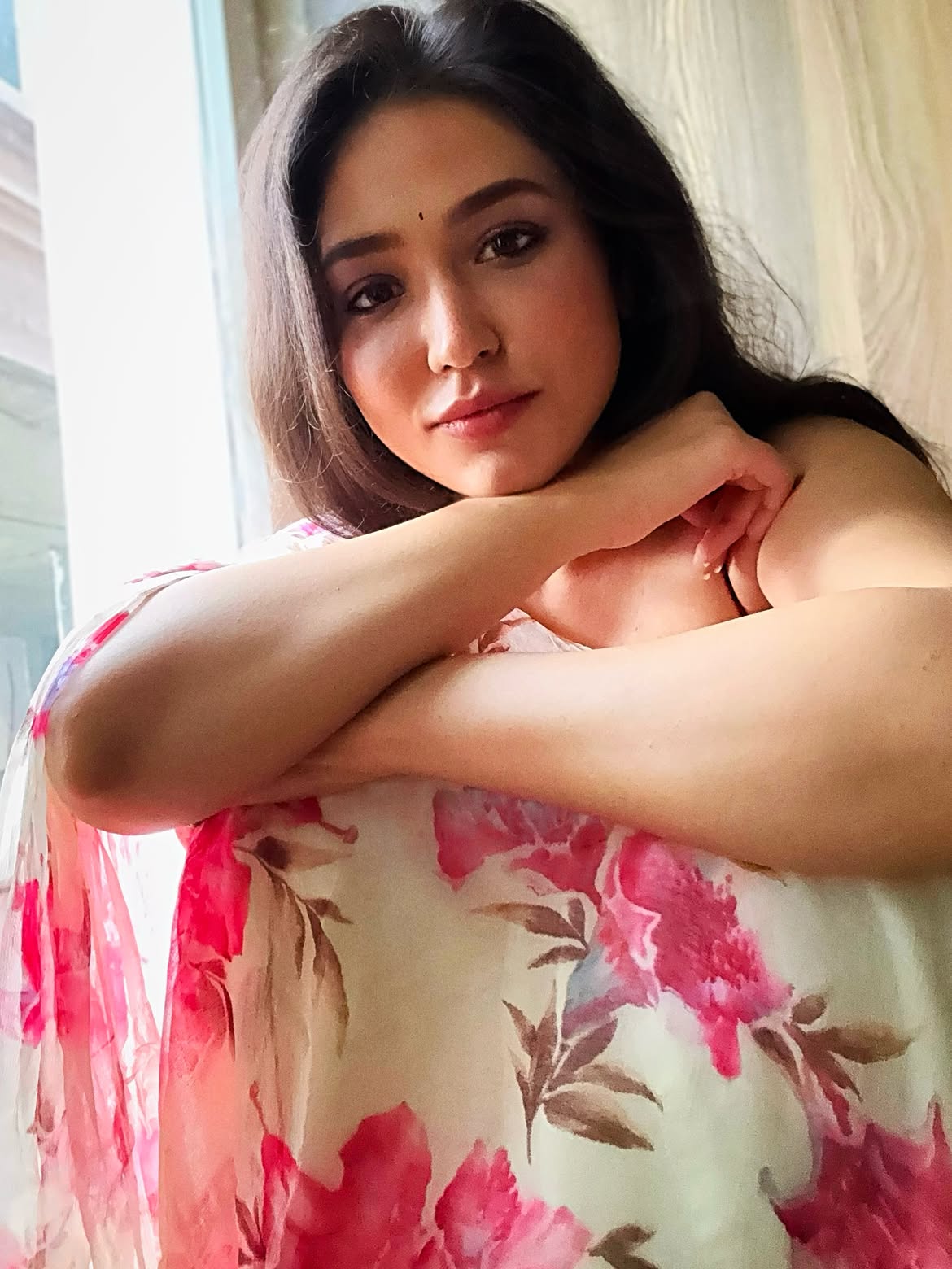 Priyanka Jawalkar Simple Looks in Saree
