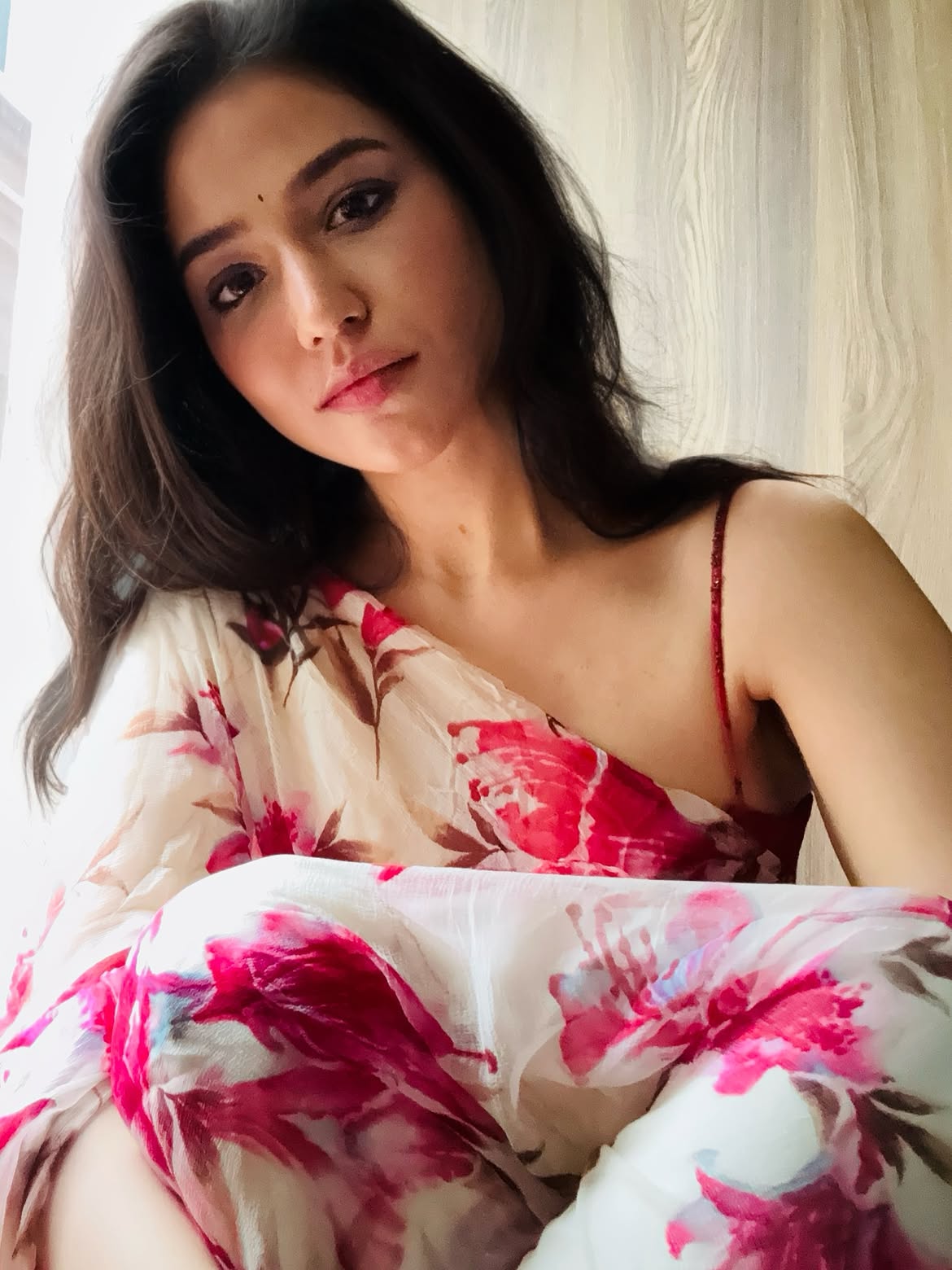 Priyanka Jawalkar Simple Looks in Saree