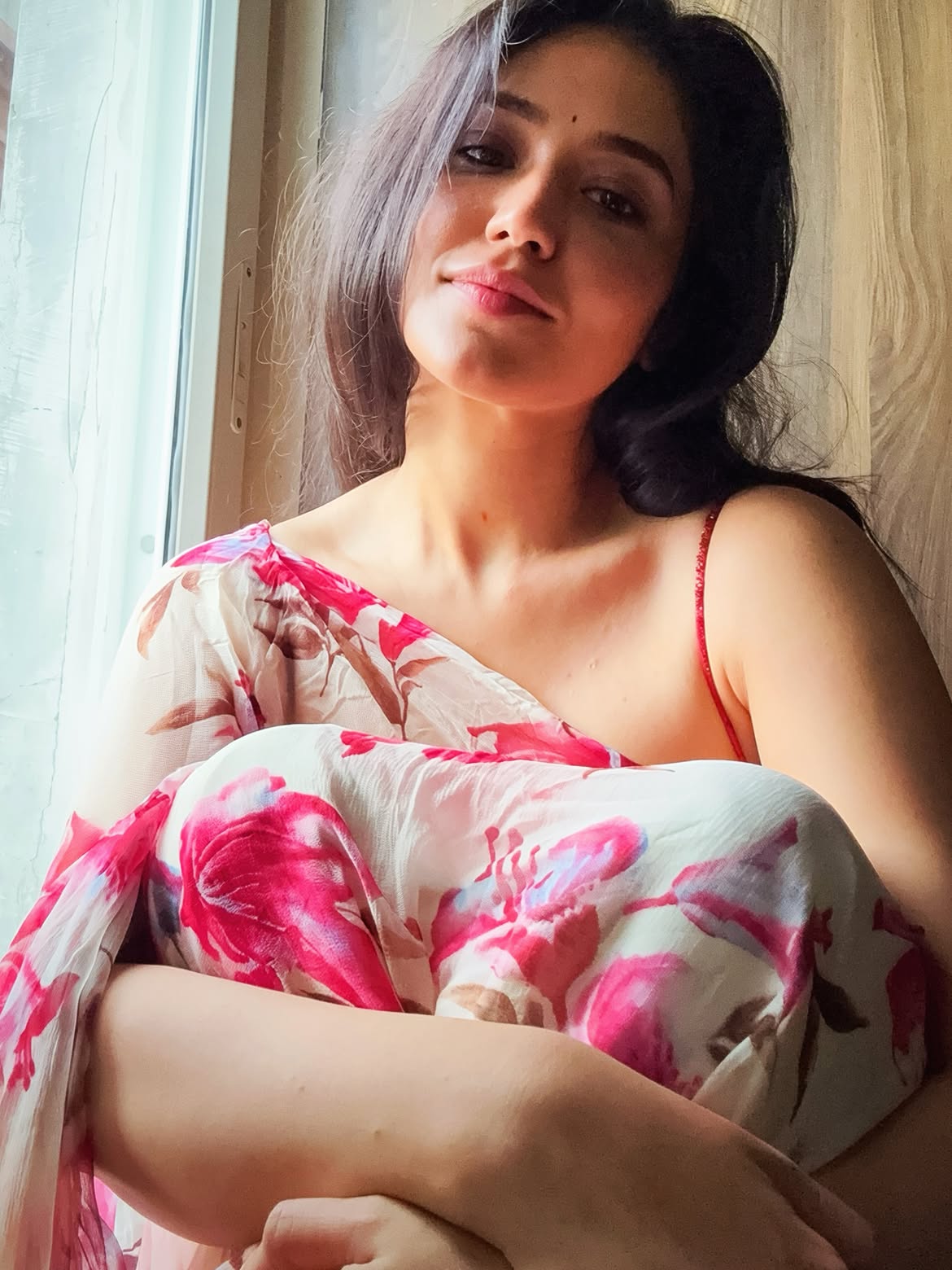 Priyanka Jawalkar Simple Looks in Saree