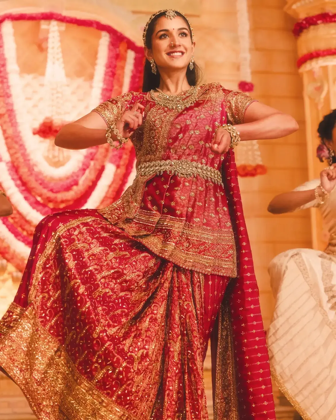 Anant Ambani Spouse Radhika Merchant Shines in Vinayaka Chavithi Celebrations