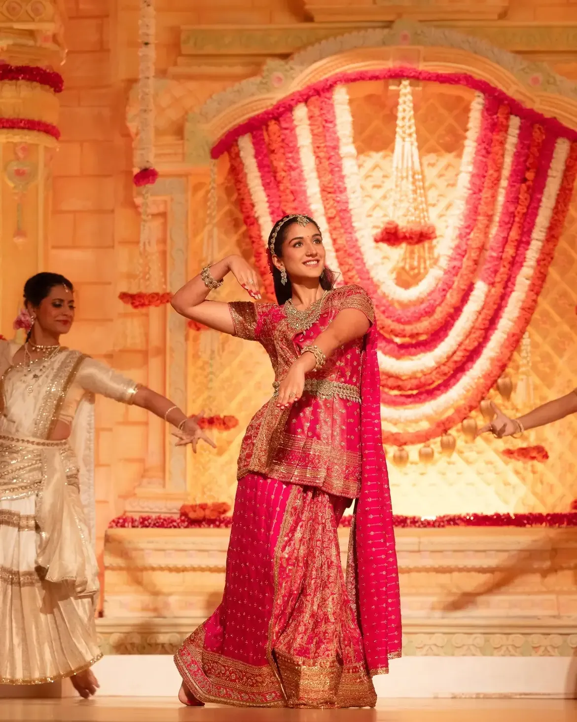 Anant Ambani Spouse Radhika Merchant Shines in Vinayaka Chavithi Celebrations