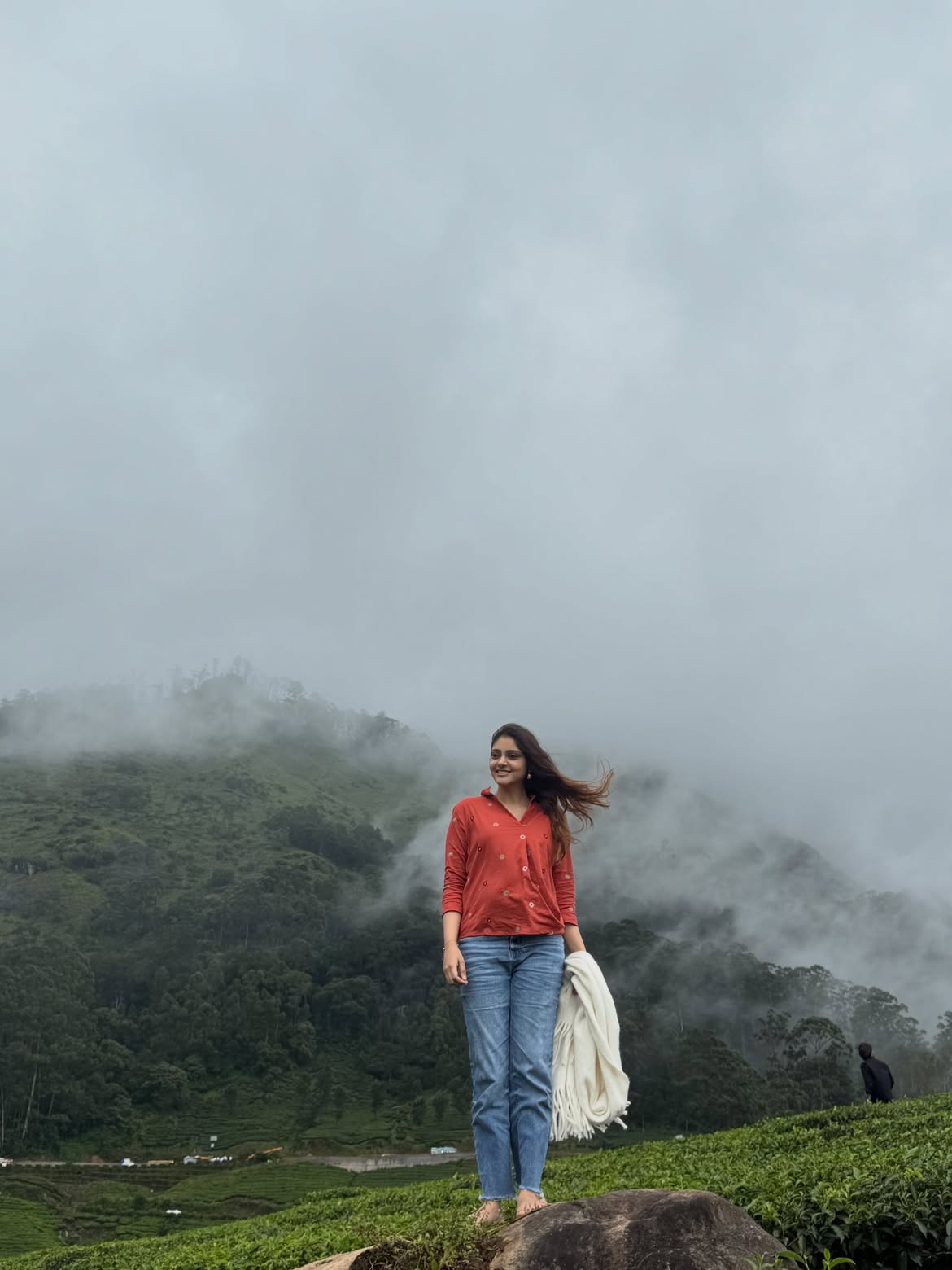 Kiran Abbavaram Wife Rahasya Kiran Enjoying Vacation in Nature