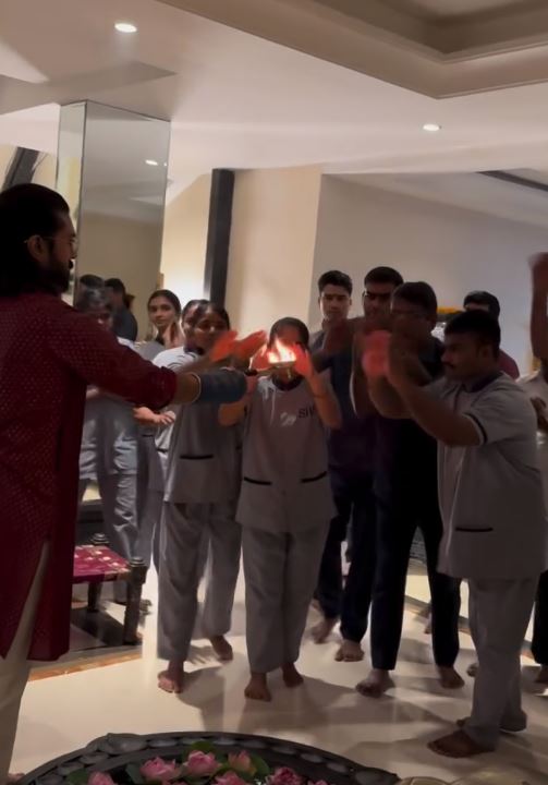 Ram Charan Chiranjeevi Vianayaka Chavithi Celebrations with Klin Kaara