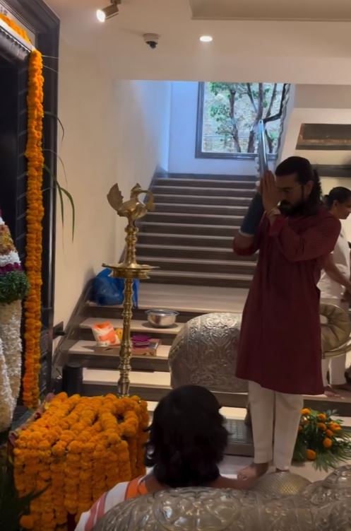Ram Charan Chiranjeevi Vianayaka Chavithi Celebrations with Klin Kaara