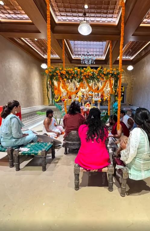 Ram Charan Chiranjeevi Vianayaka Chavithi Celebrations with Klin Kaara
