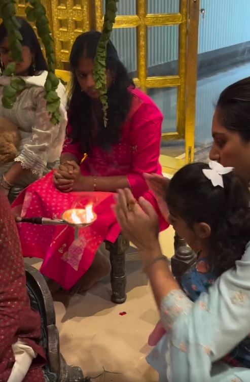 Ram Charan Chiranjeevi Vianayaka Chavithi Celebrations with Klin Kaara