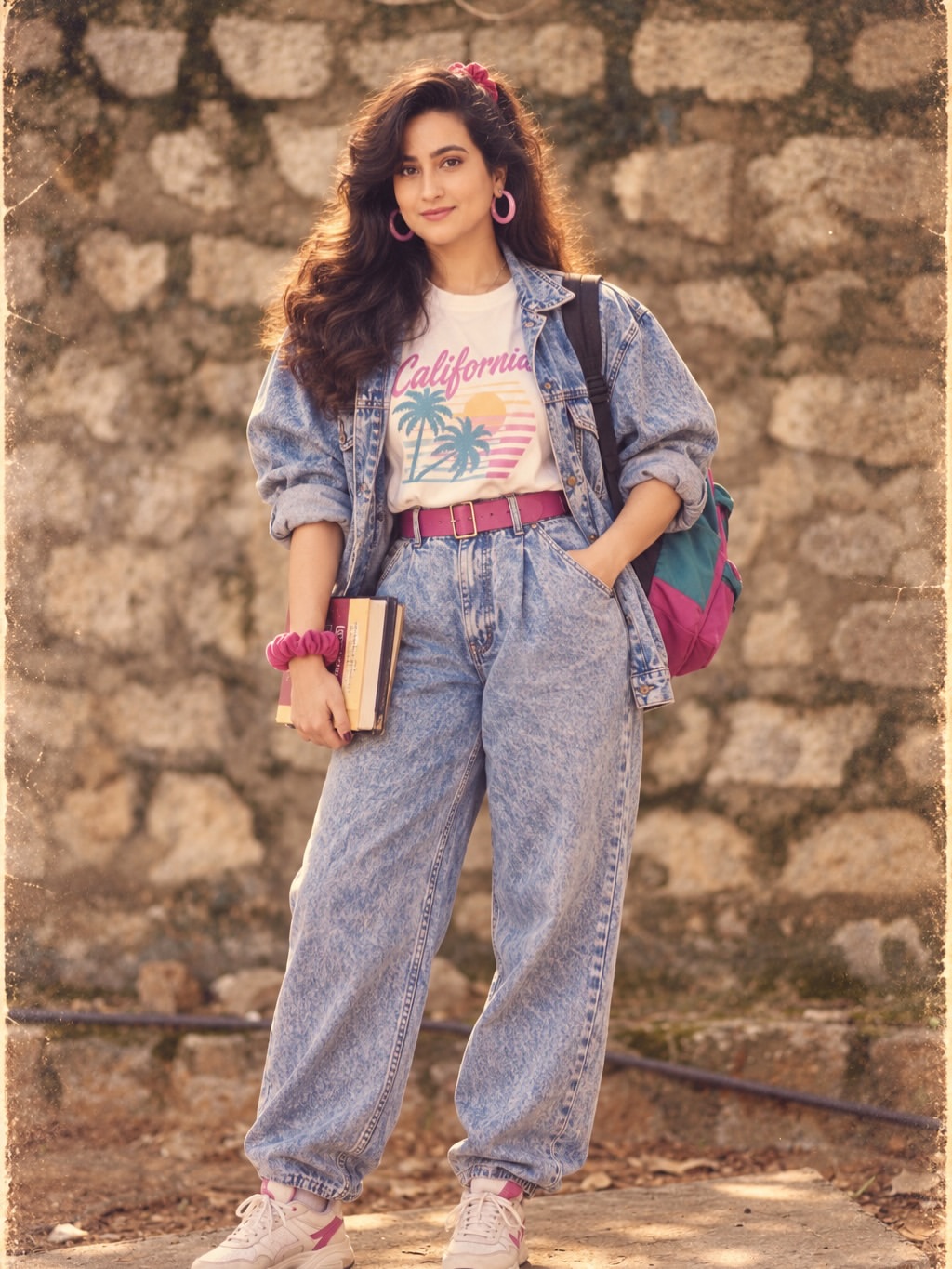 Rampalli Manjusha in 80s Looks