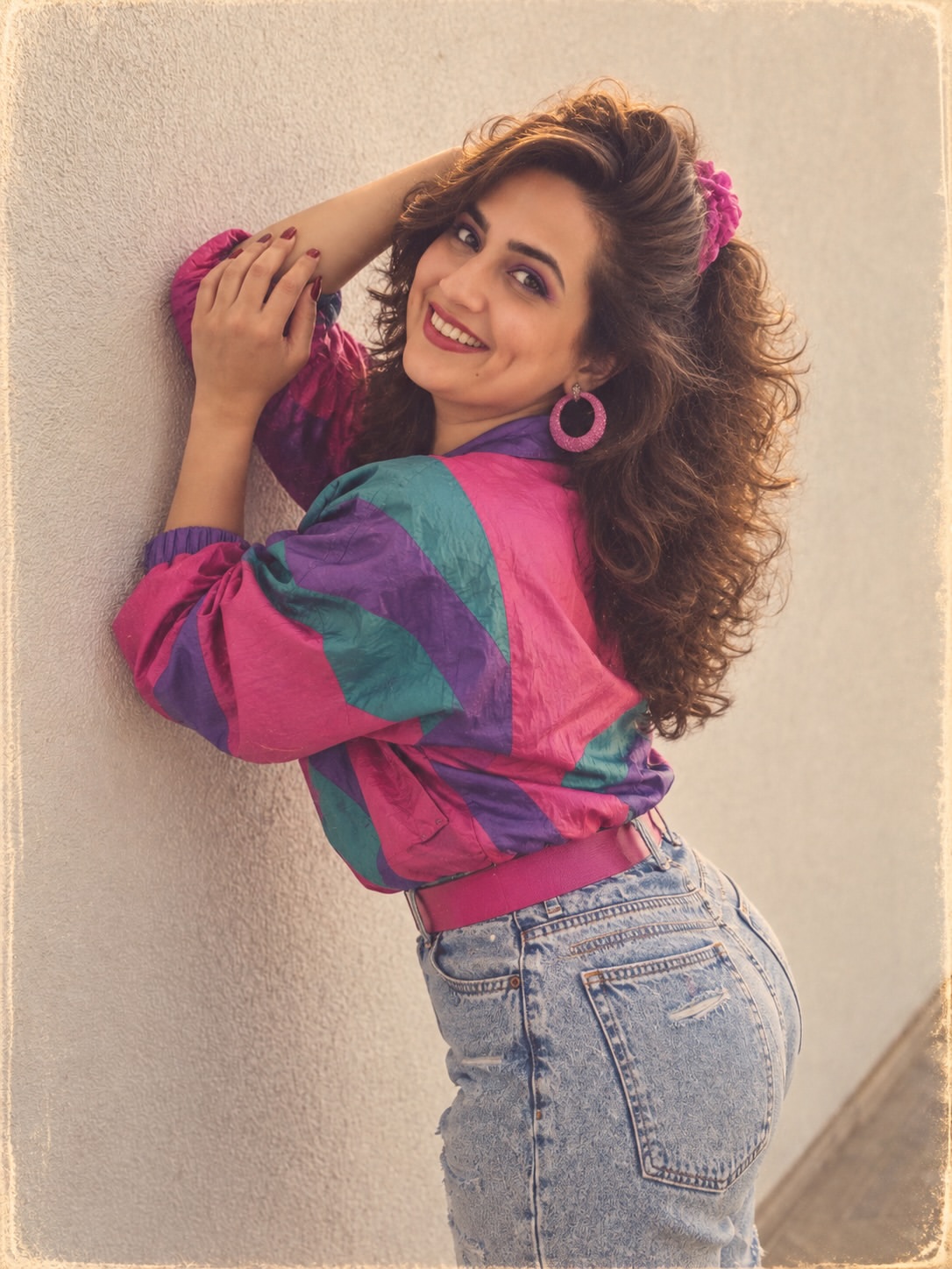 Rampalli Manjusha in 80s Looks