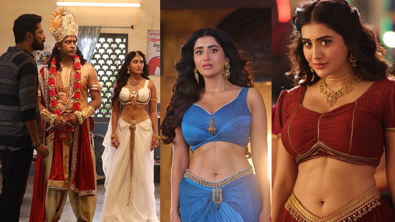 Rashi Singh : రంభ ఊర్వ‌శి మేన‌క షూటింగ్ పిక్స్‌ను షేర్ చేసిన రాశిసింగ్‌..
