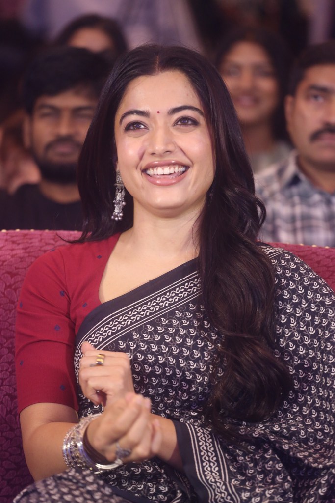 Rashmika Mandanna Attends to Epic Trailer Launch Event